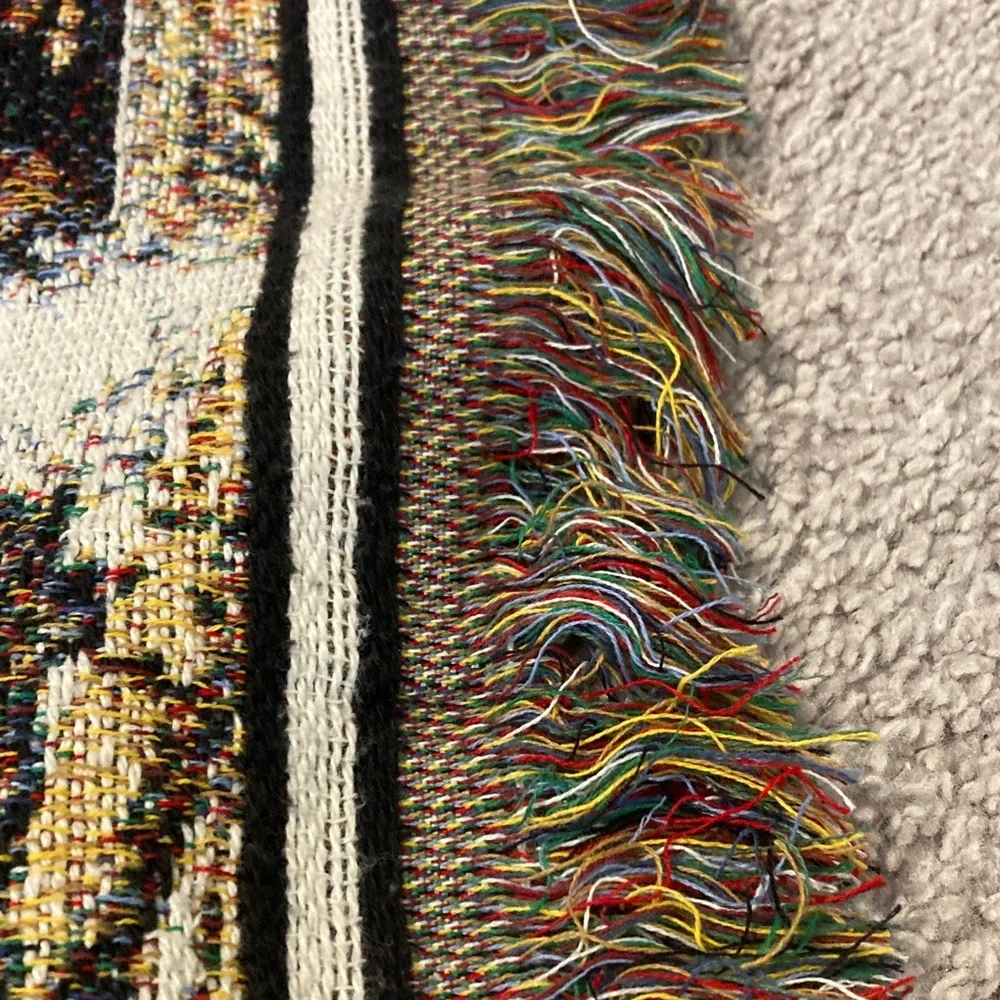 Winter Scene Tapestry Blanket